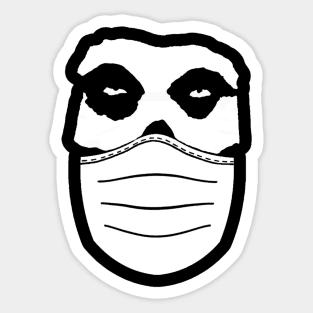 Misfits Pandemic Covid Parody - Mommy, Can I Go Mask-Free Tonight Sticker